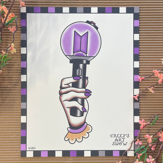 BTS ARMY BOMB PRINT