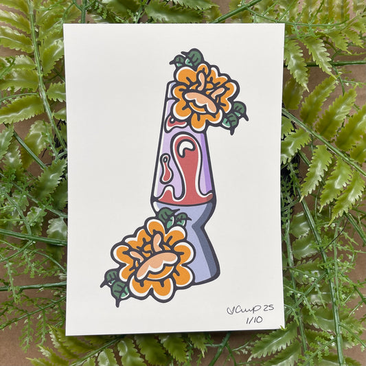 LAVA LAMP print