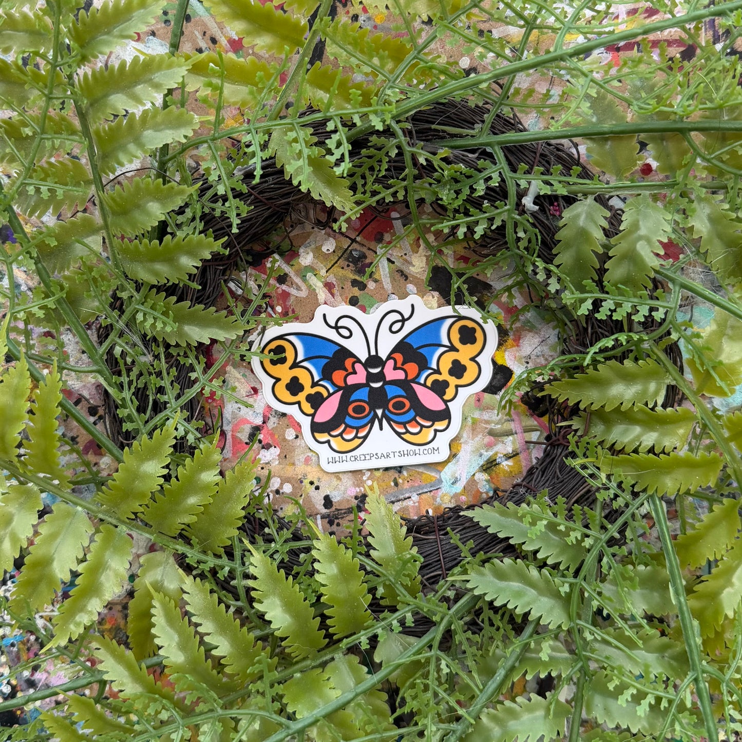 BUTTERFLY STICKER