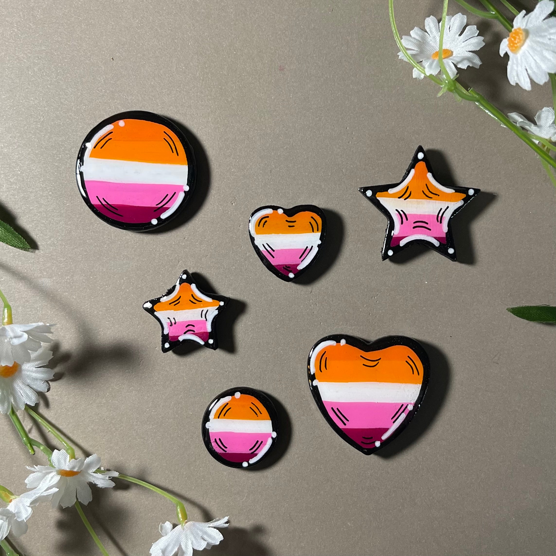 LESBIAN PRIDE MAGNET