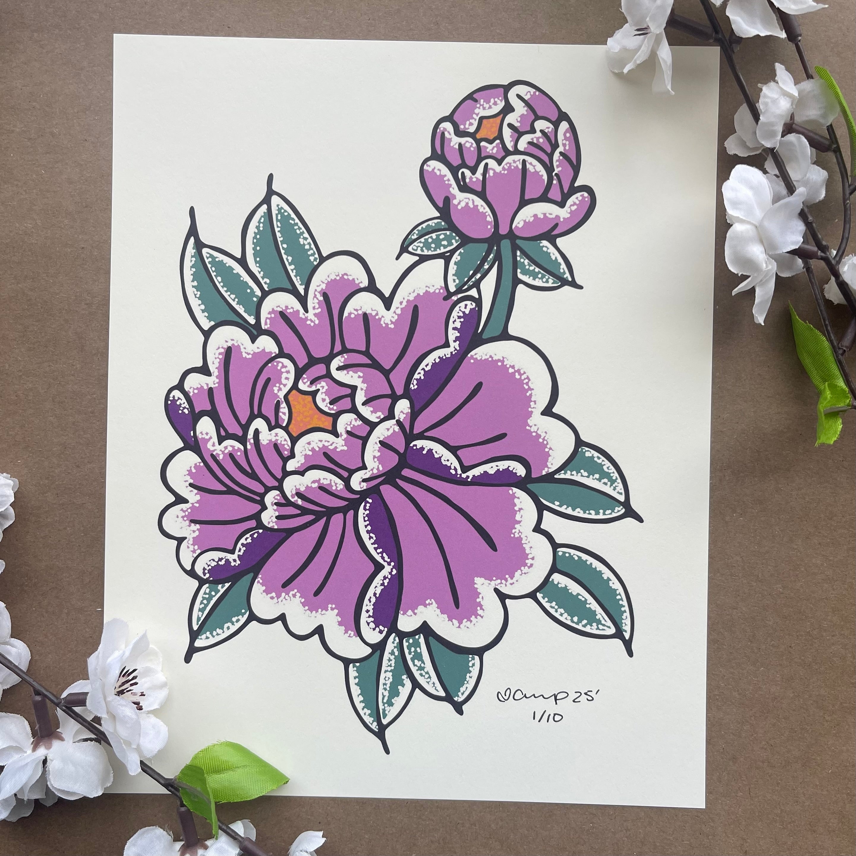PURPLE PEONY