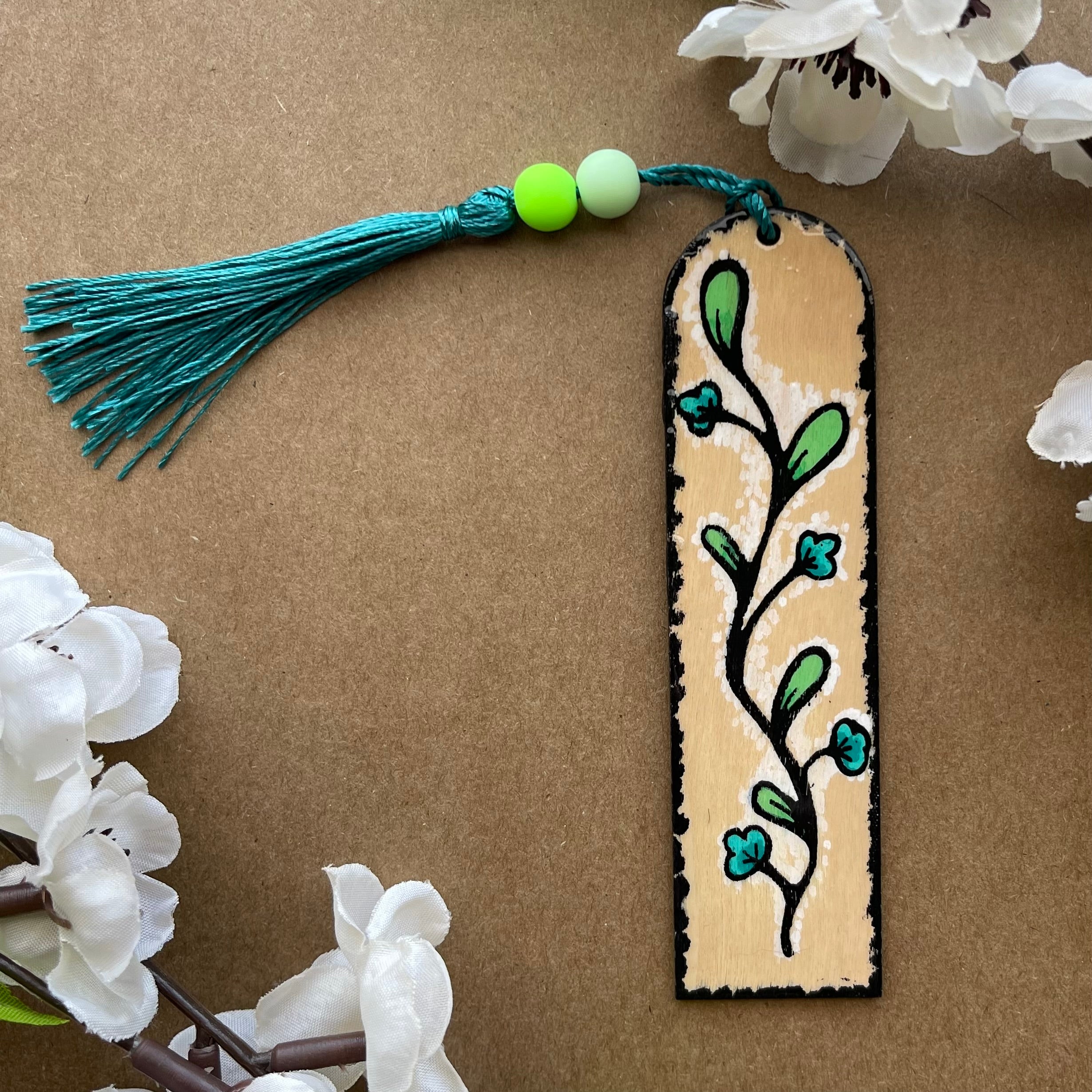 FLORAL BOOKMARKS
