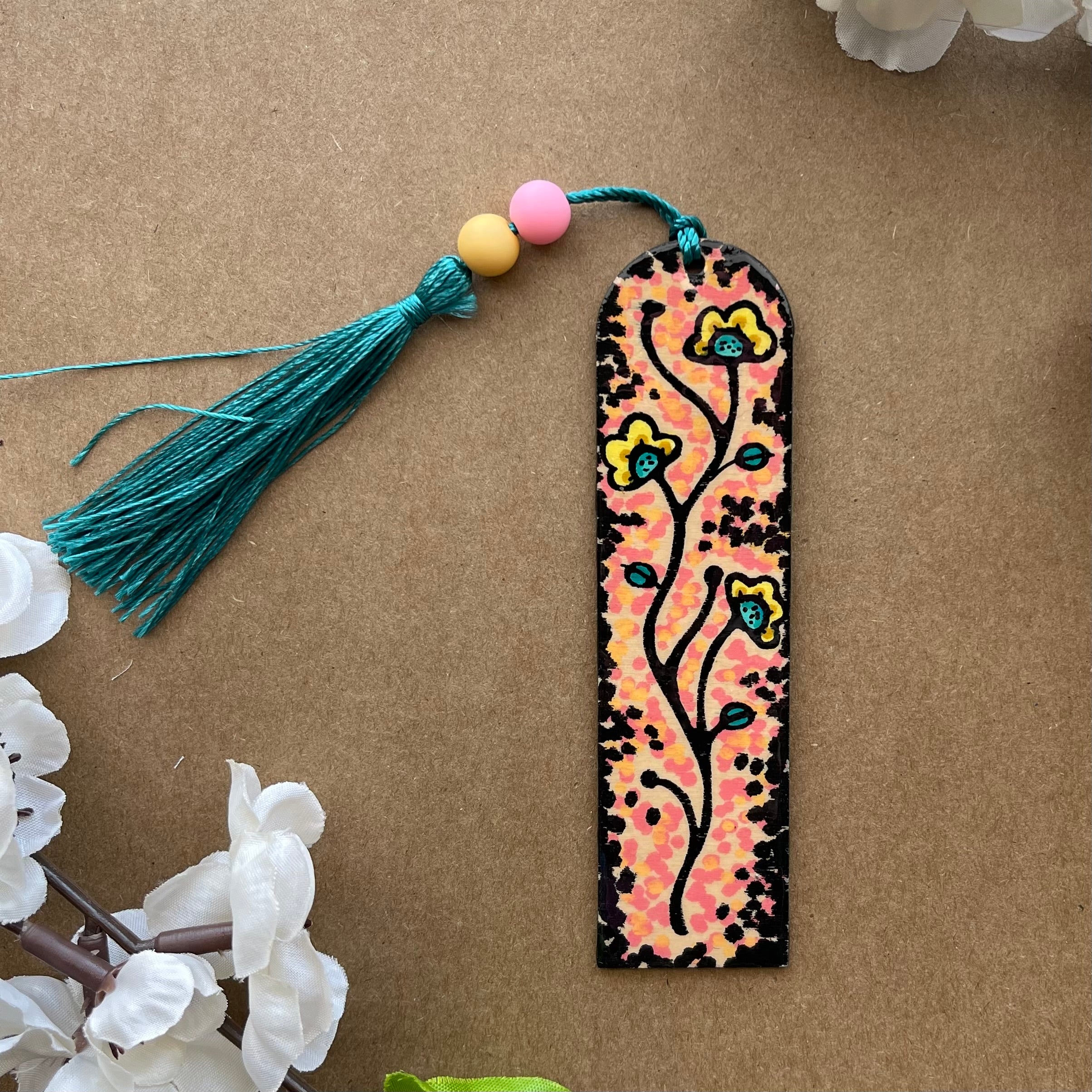 FLORAL BOOKMARKS