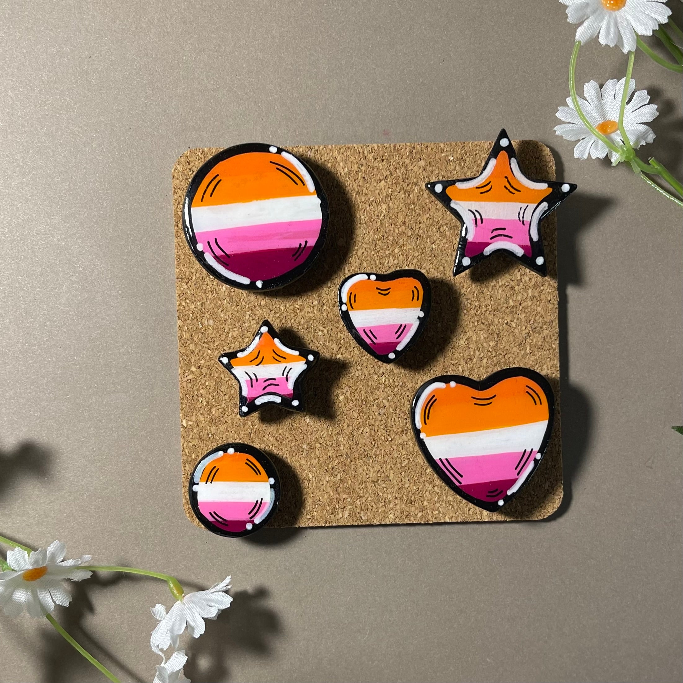 LESBIAN PRIDE PIN