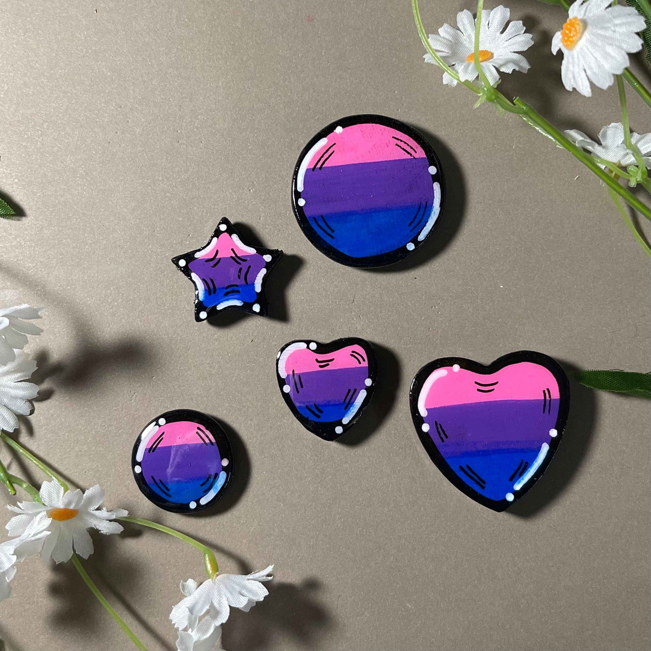 BI PRIDE MAGNET