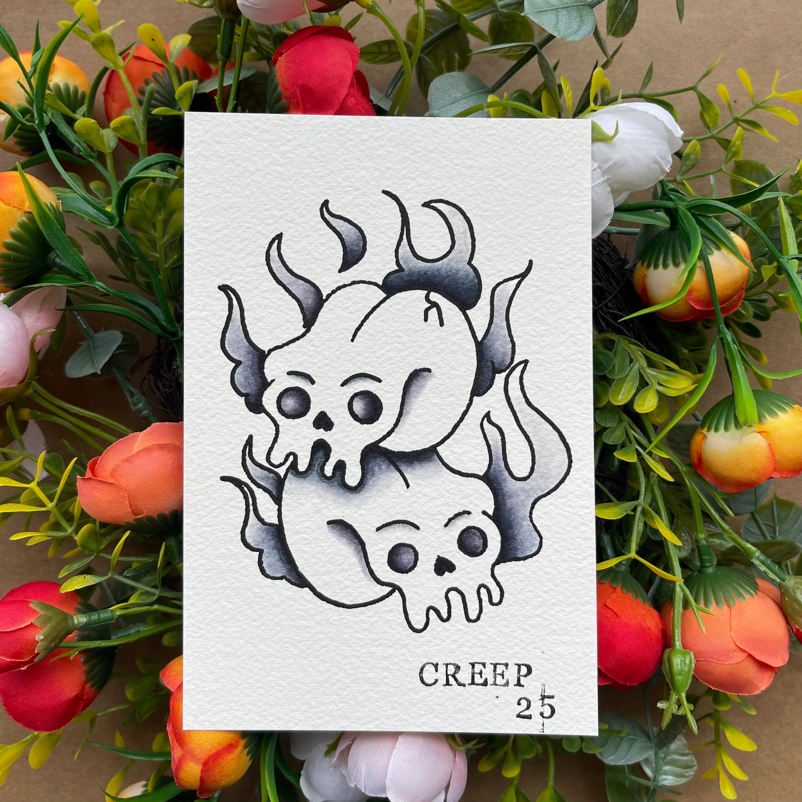 B&G SKULL FIRE