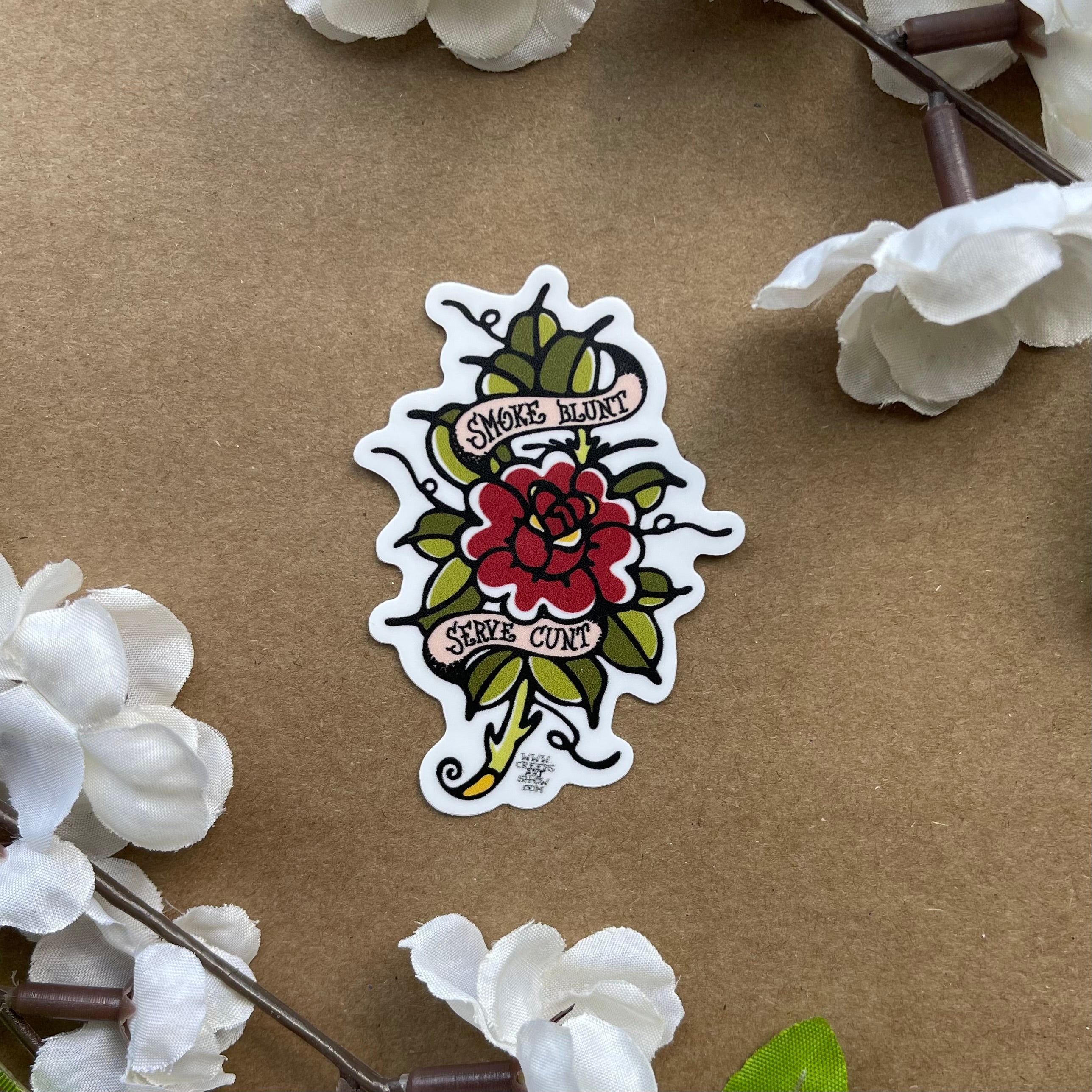 SMOKE BLUNT STICKER