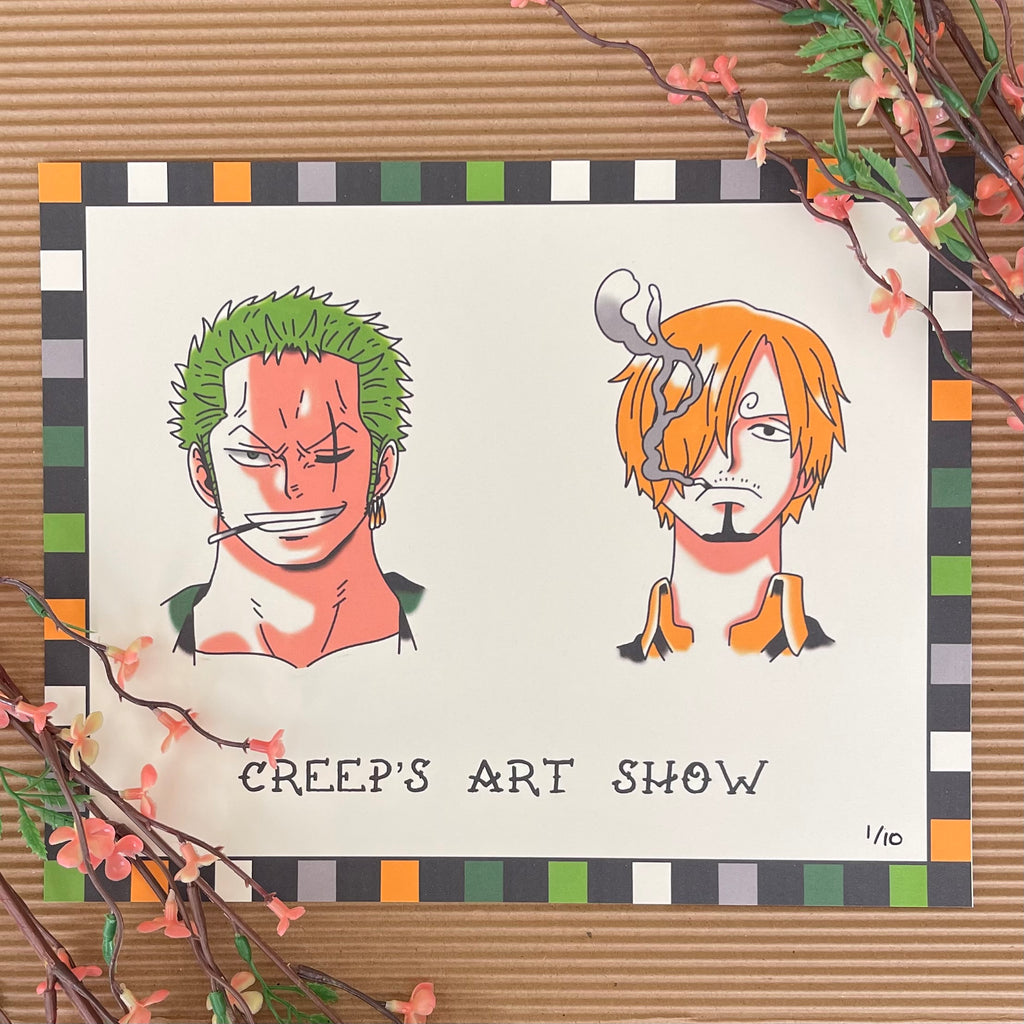 ONE PIECE print set