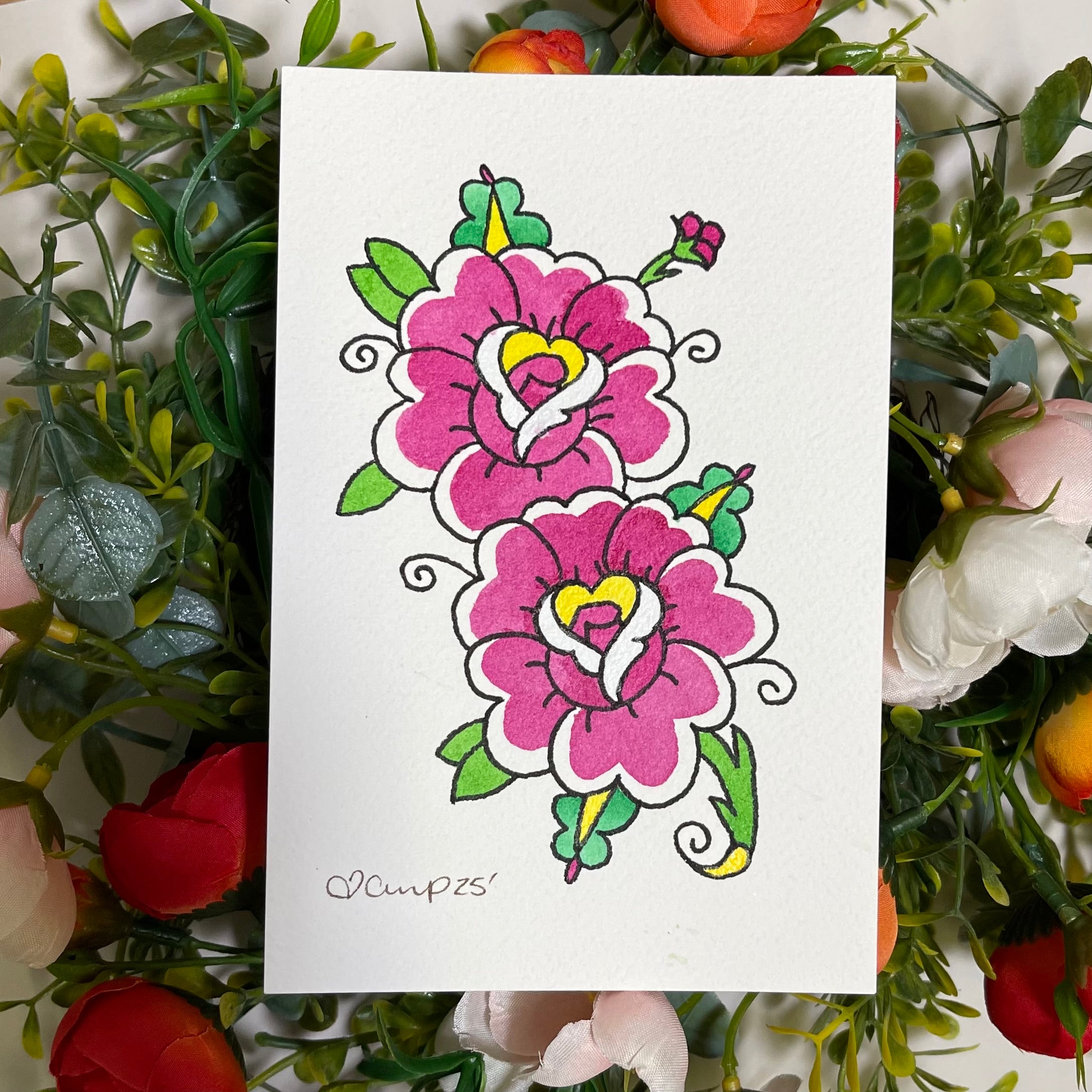 DOUBLE ROSE