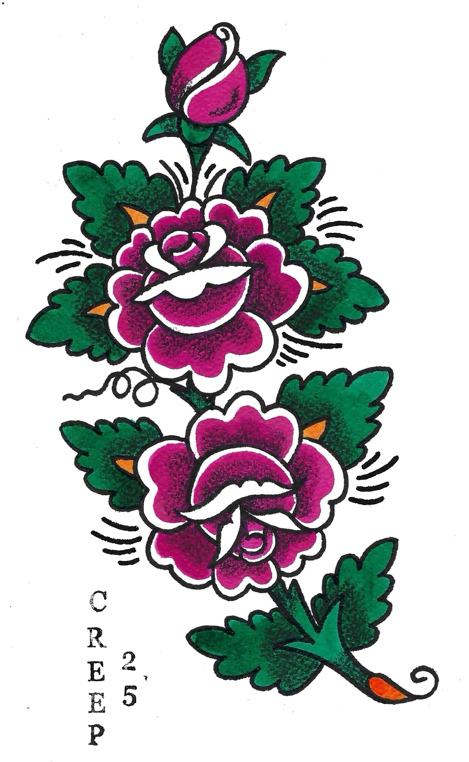 SAILOR JERRY INSPIRED ROSES