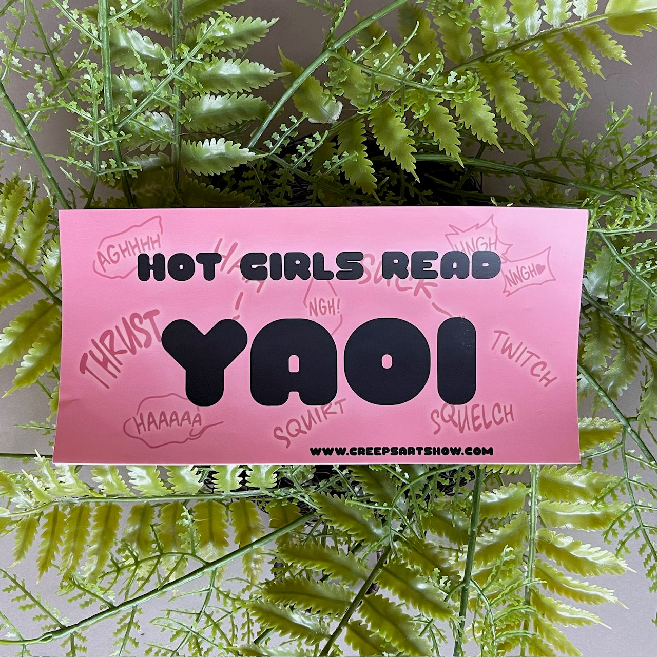 YAOI BUMPERSTICKER