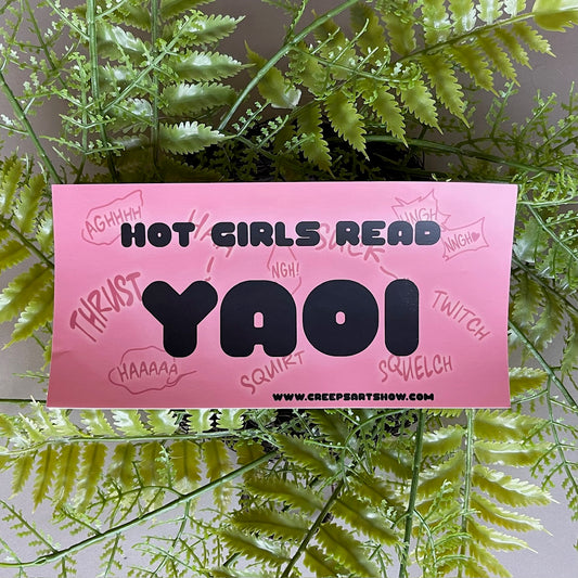 YAOI BUMPERSTICKER