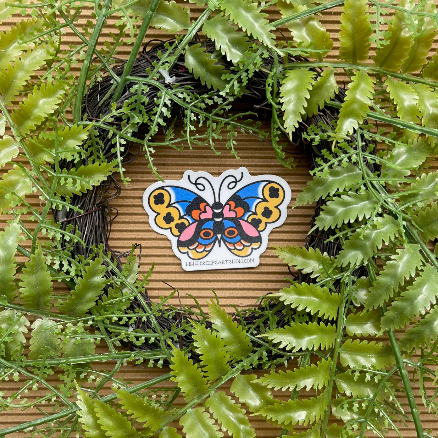 BUTTERFLY FLASH STICKER